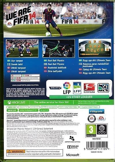Fifa 14 - XBOX 360 (B Grade) (Genbrug)